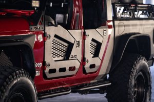 Jeep Wrangler Half Doors - Front - DV8 Offroad - Spec Series - `18-`22 Jeep Wrangler Half Doors - Front - DV8 Offroad - Spec Series - `18-`22